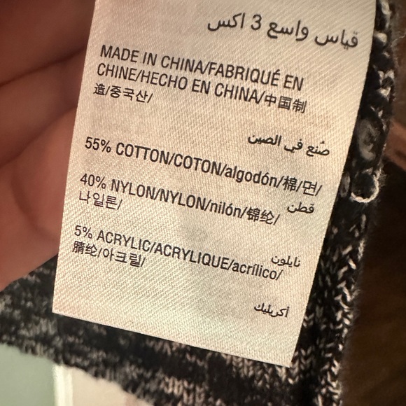 Macy’s Charter Club Womens Sweater 3X Gold Button Detail Cardigan Open F… - Picture 10 of 11